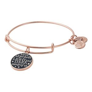 *FIRM* ALEX AND ANI HARRY POTTER LIGHT & DARK INSIDE OF US BANGLE - NEW/NO TAGS